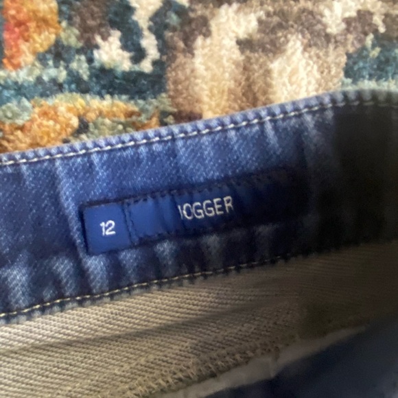 Seven7 Women's Blue Jogger Jeans - Picture 4 of 7